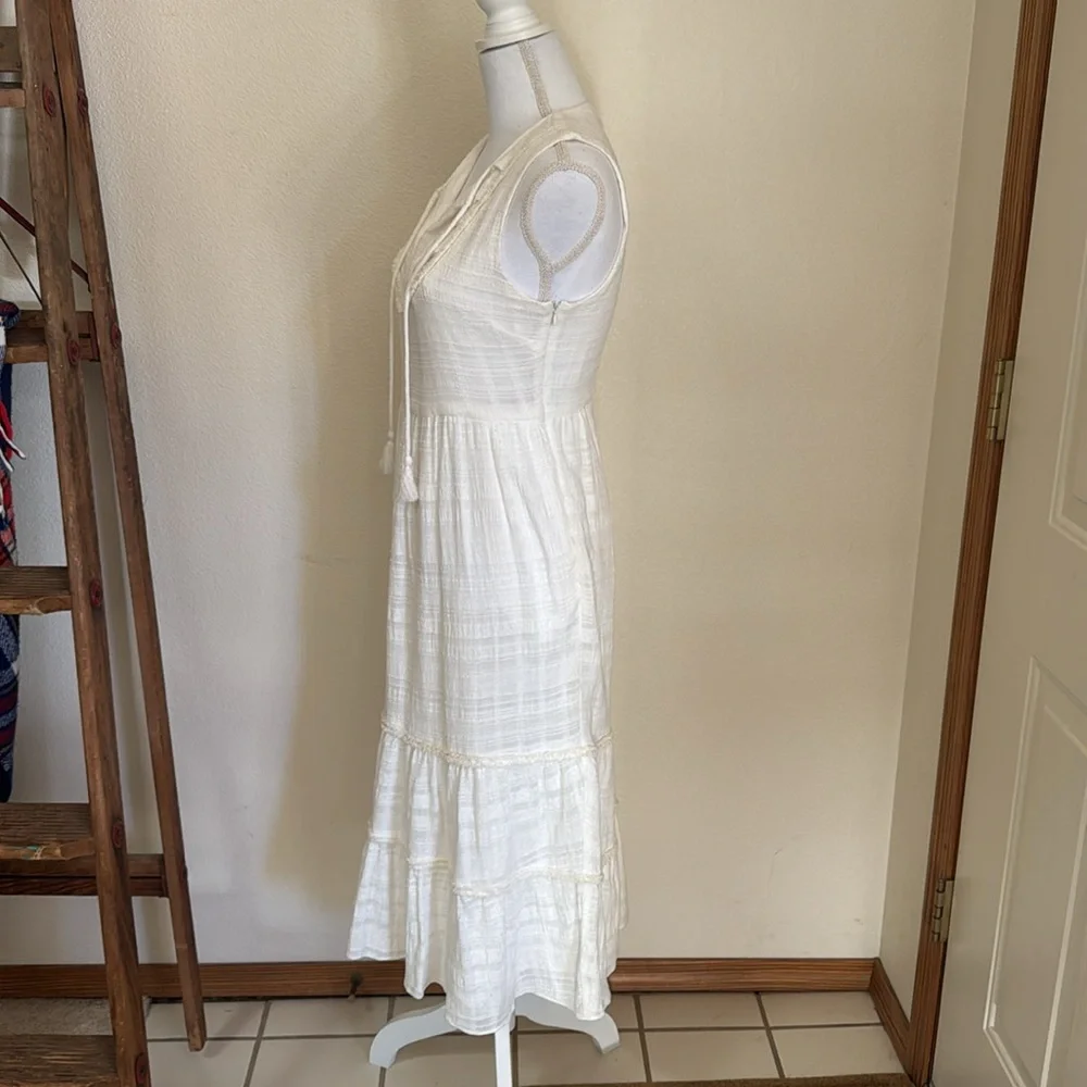 Anthropologie Greylin V-Neck Sleeveless Midi Dress - Picture 5 of 7